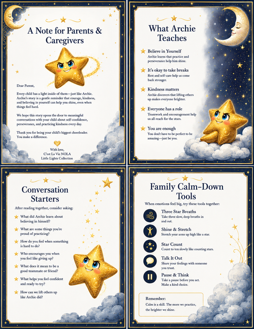 Archie the ALL-Star | Little Lights™ Digital Learning Bundle