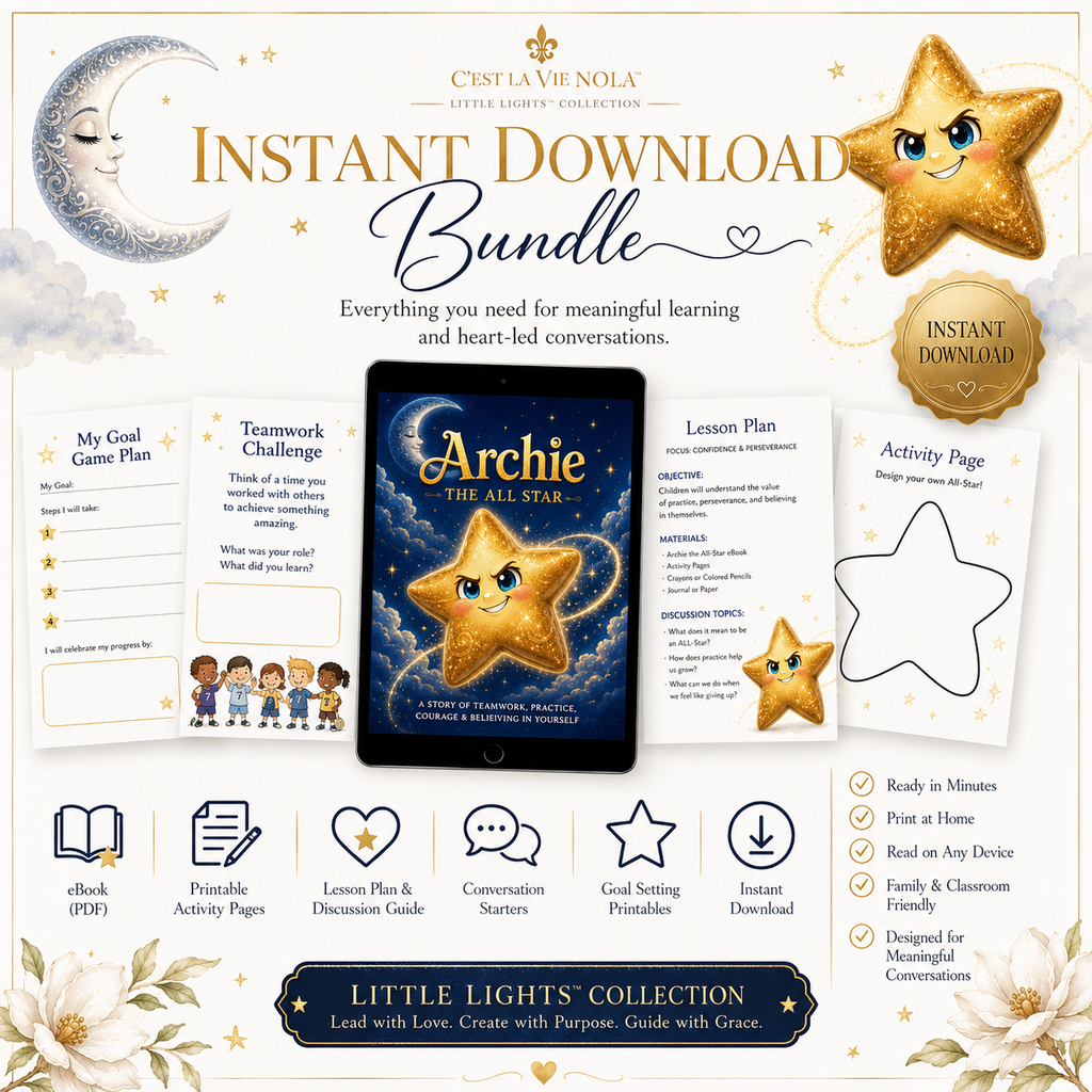 Archie the ALL-Star | Little Lights™ Digital Learning Bundle