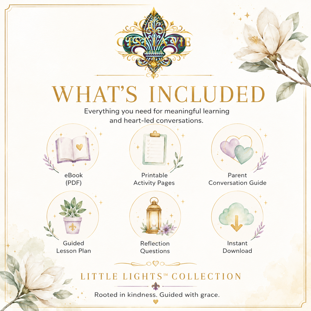 The Mermaid of Motivation | Little Lights™ Digital Learning Bundle