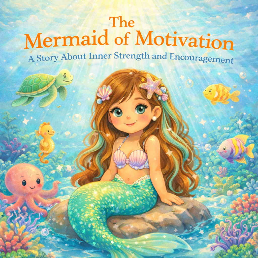 Mermaid Motivation Bundle | 3 Magical Children’s Storybooks in 1 | Digital Download